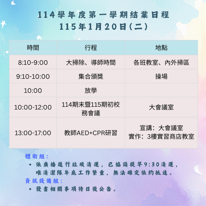 【重要】結業日流程(另開新視窗/png檔)圖片